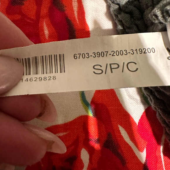 Aeropostale off shoulder elastic waist crop puff sleeve Gypsy mermaid top - Picture 3 of 6